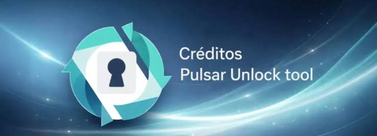 CréditosPulsarunlock Tool Usuario Existente  API
