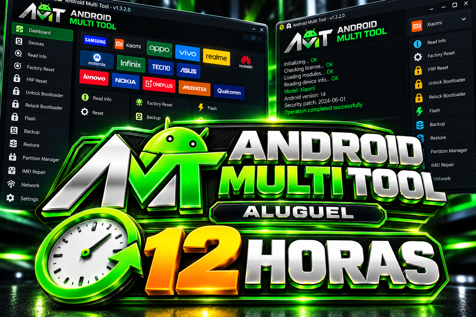 (AMT) Android Multi Tool  [Aluguel 12 Horas] Login e Senha