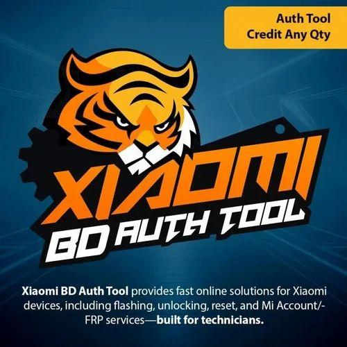 Crédito Xiaomi BD AUTH TOOL para Flash/EFS/Mi Cloud